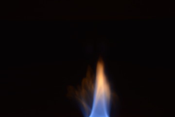 fire in the dark