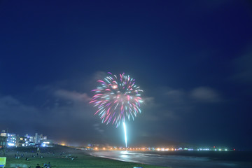 おんじゅく花火大会　千葉県