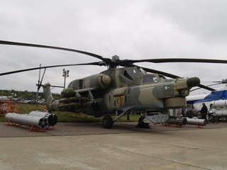 Fototapeta na wymiar Mi-28H