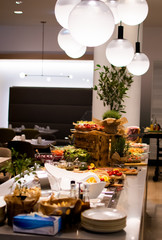 Fresh Food Buffet Brunch Catering Party Sharing