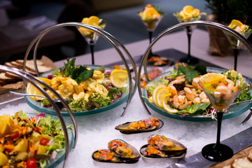 Fresh Food Buffet Brunch Catering Party Sharing