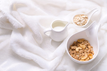 Granola and Milk
