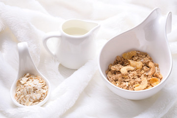 Granola and Milk