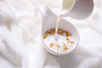 Granola and Milk
