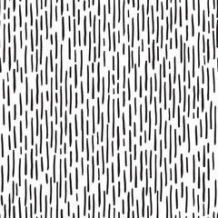 black and white seamless pattern with brush strokes vertical strokes