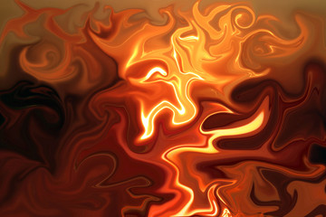 Abstract orange fire glowing background