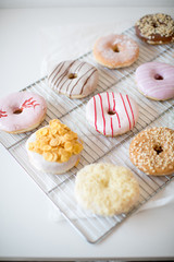 Delicious homemade doughnut