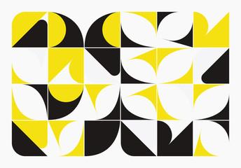 Deconstructed Abstract Vector Pattern Design