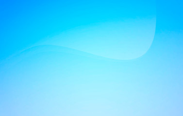 Blue abstract background. Glossy wallpaper with copy space.