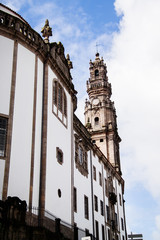 Tower of the Church of the Clerigos. Porto, Portugal