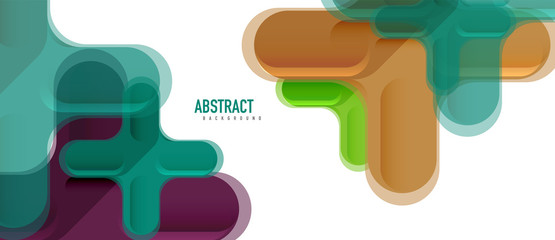 Glossy multicolored plastic style cross composition, x shape design, techno geometric modern abstract background. Trendy abstract layout template