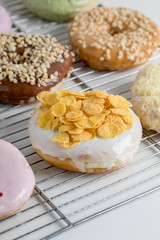 Delicious homemade doughnut