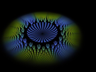 Imaginatory fractal background Image