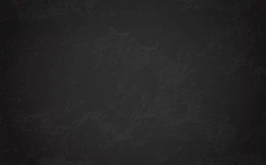 Hintergrund für Design-Menü-Café, Restaurant, Kantine. Tafelbanner für Pizza, Getränke, Kaffee, Essen, Bier, Burger. Leere schwarze Textur für Lieferlebensmittel. Grunge schwarzes Brett mit Platz für Text © Omeris
