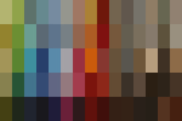 Color palette. Table color shades. Color harmony. Trend colors.