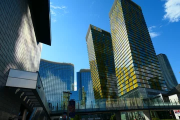 Photo sur Aluminium Las Vegas Skyscrapers Vegas