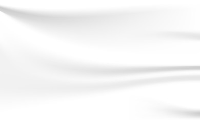 White Creased fabric texture Abstract background. Satin Folds. Cotton Soft wave. Luxurious background design