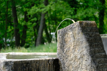 Fountain in the park