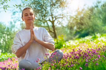 Outdoor meditation