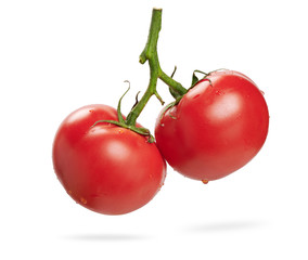 Tomato isolated on white background