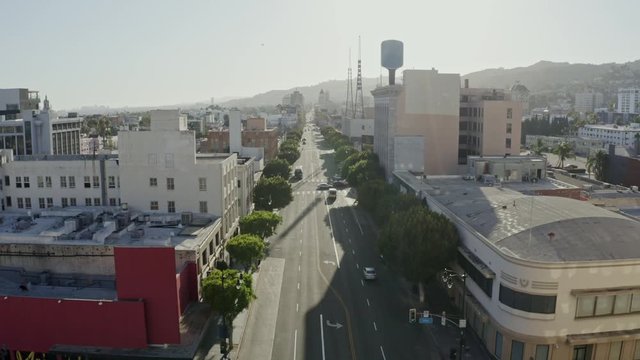 Hollywood Blvd - Looking West - Empty