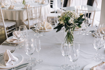 wedding table setting