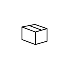 box container icon vector illustration