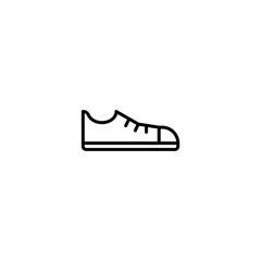 shoe footwear icon vector illustration