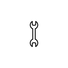 wrench spanner icon vector illustration