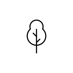 tree plant icon vector illustration