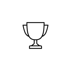 trophy winner icon vector illustration