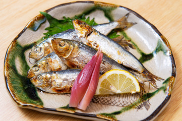 焼きままかりの酢漬け　岡山名物　イメージ