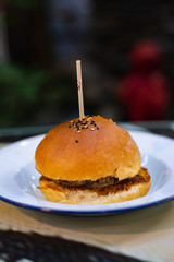 Homemade Beef Burger