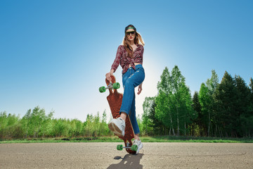 Obraz premium cool modern teen girl