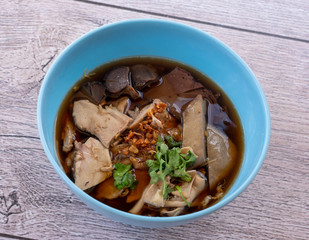Thai Food Mixed Duck and Chicken Dishes