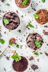 Different types of cocoa