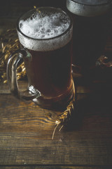 Homemade craft beer mugs