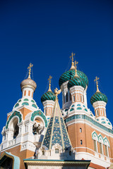 Fototapeta na wymiar Orthodox Church Rooftop