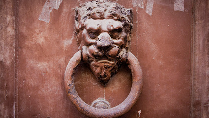 old knocker on a maltese home