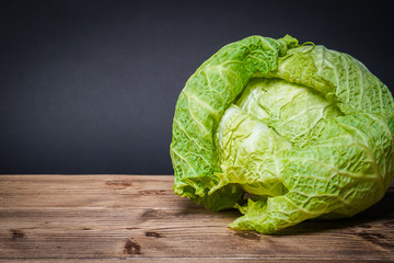 Vegetarian healthy food. Source of protein for vegetarians. Healthy eating: vegetable, cabbage on...