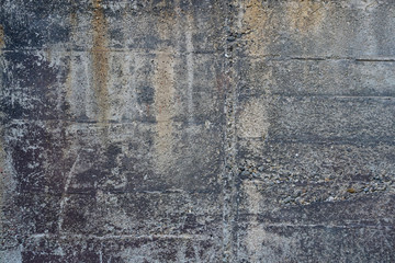 Textured Vintage black and white wall background. concrete tones in grunge style