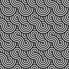 Black and white circle pattern for background