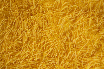 Background of texture vermicelli pasta