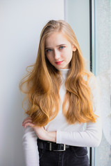 Naklejka premium ロシアの女性。