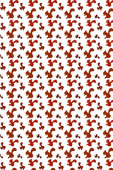 Squirrels seamless pattern. Hand drawn squirrels,acorn seamless pattern for background, textile, fabric, wrapping paper