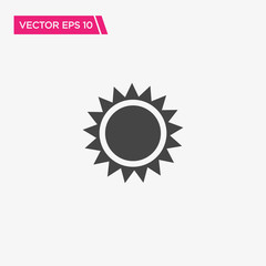 Sun Icon Design, Vector EPS10
