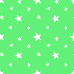 Vector seamless star pattern, star quote, saying, retro, wedding, vintage, greeting card, web template.