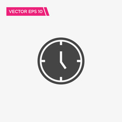 Clock Icon Design, Vector EPS10