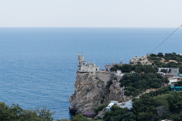 Naklejka premium Castle by the sea Crimea