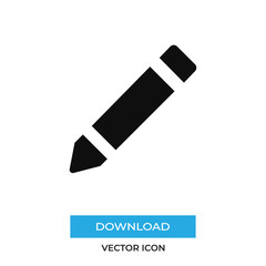 Pen vector icon, simple sign for web site and mobile app.